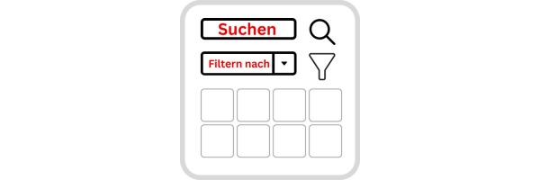 Kategorien & Suche